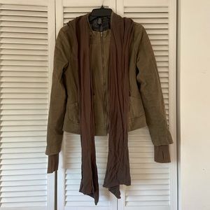 Rouge One Star Wars Limited Edition Jyn Erso Jacket Green, Size Medium